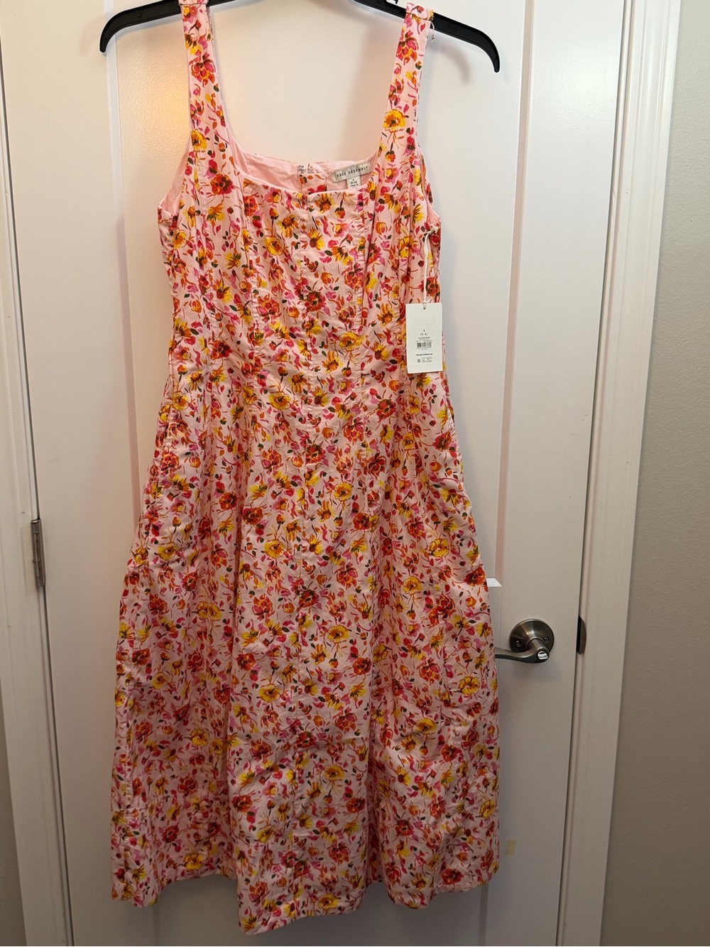 Small Floral Sundress - Sleeveless A-Line